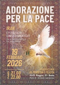 Preghiera per la pace Iran