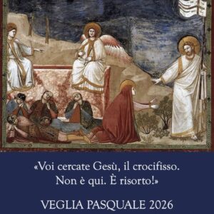 Locandina veglia pasquale sabato santo