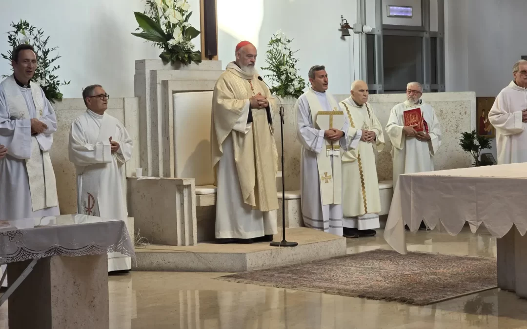 Santa Messa con il nostro Cardinale Titolare Mathieu
