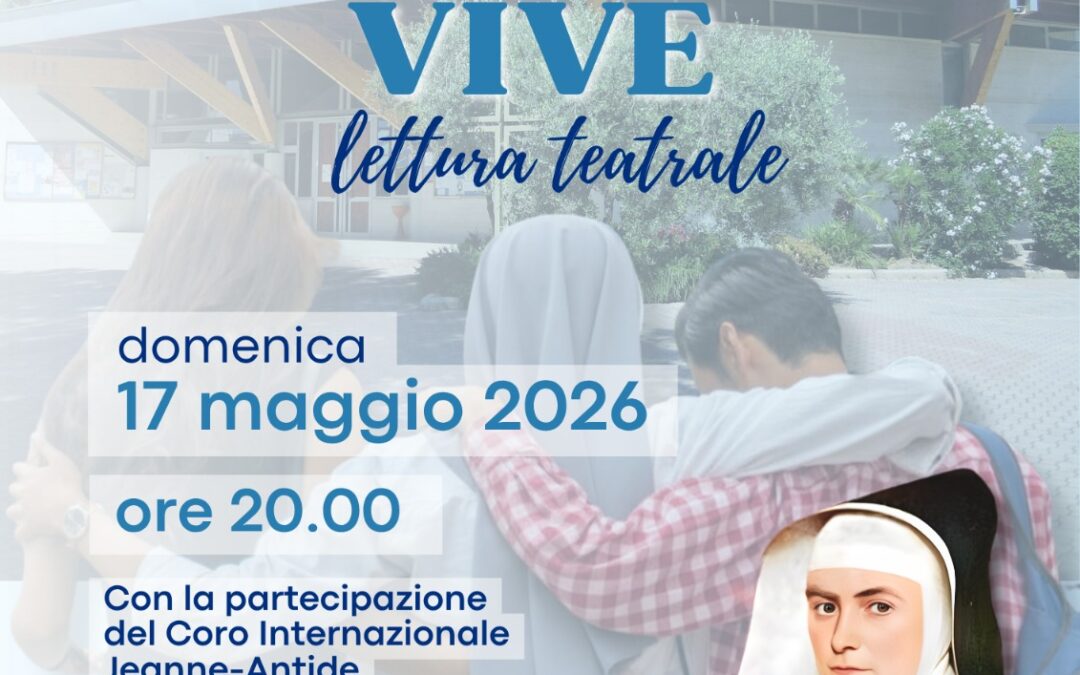 Lettura teatrale “Giovanna Antida VIVE”
