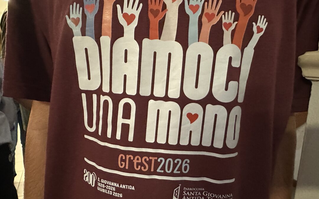 Consegna magliette oratorio estivo 2026